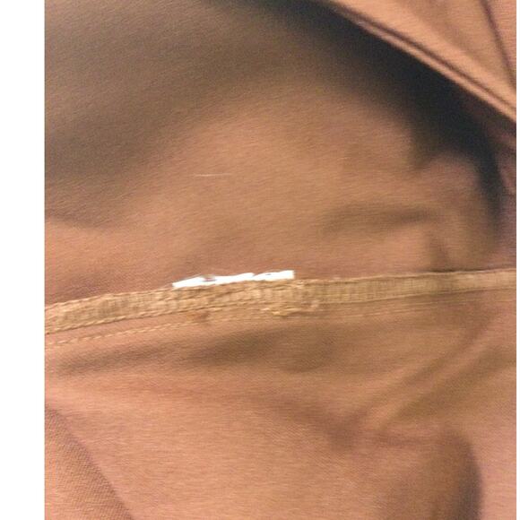 LULU'S XS Posh Promotion Brown Twill High Rise Tapered Trouser Pants NEW B172 - Picture 12 of 12